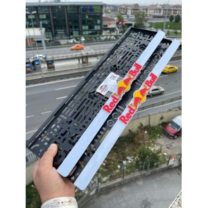 RedBull Özel Tasarım Lüks Pleksi Plakalık
